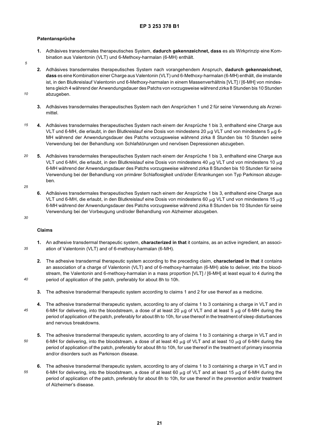 Brevet-Europeen-SODEVAL-EP3253378B1 - Page 21