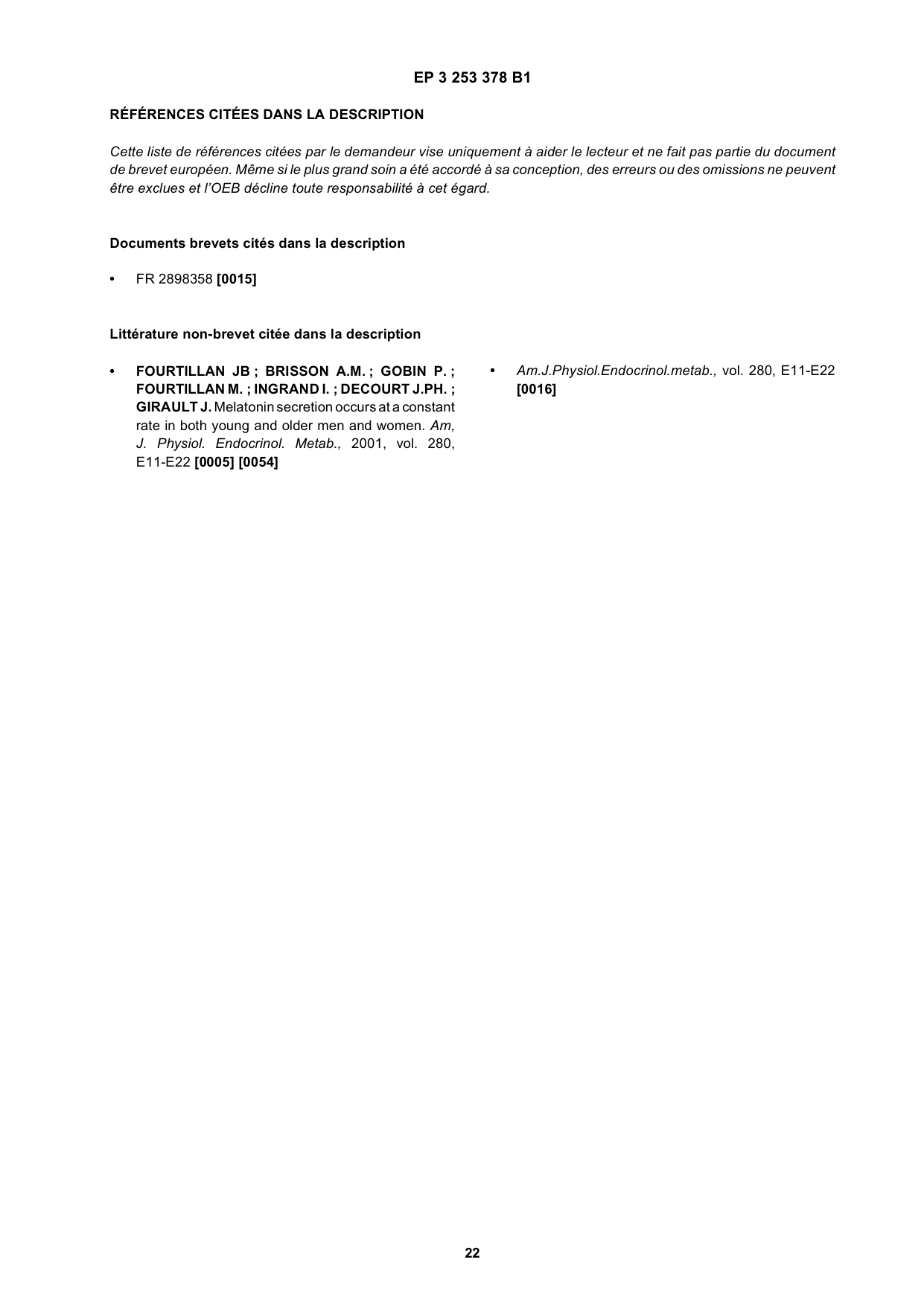 Brevet-Europeen-SODEVAL-EP3253378B1 - Page 22