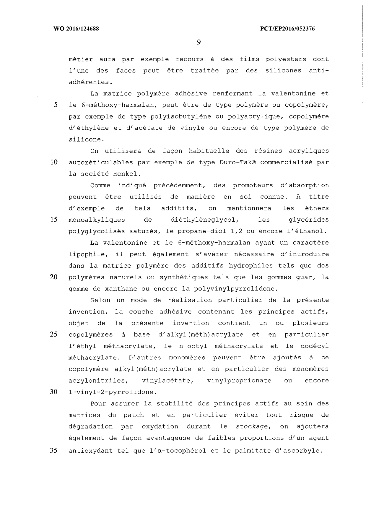 Brevet-Monde-SODEVAL-WO2016124688A1 - Page 10