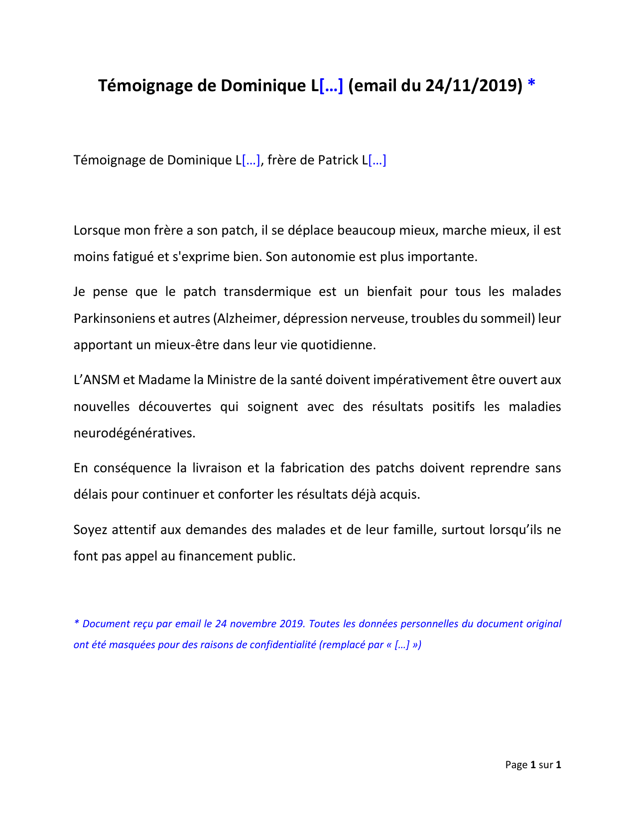 Document Temoignages - Page 142