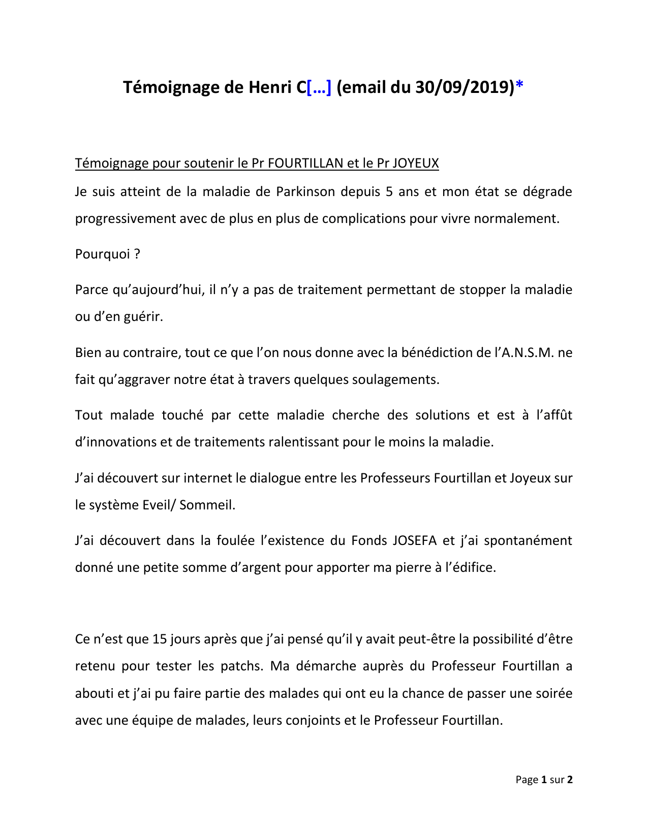 Document Temoignages - Page 171