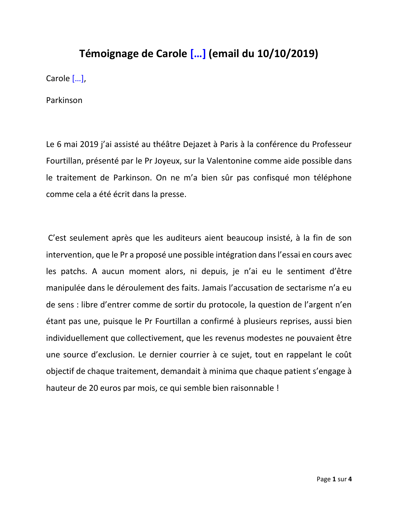 Document Temoignages - Page 20