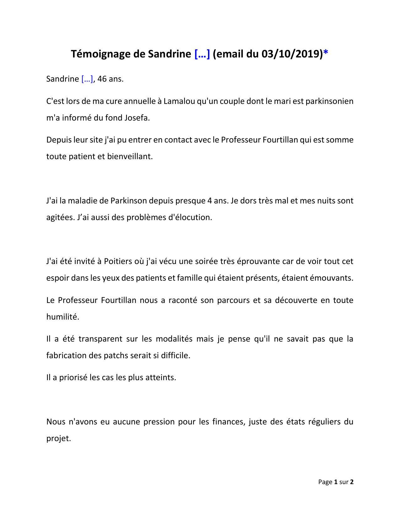 Document Temoignages - Page 249
