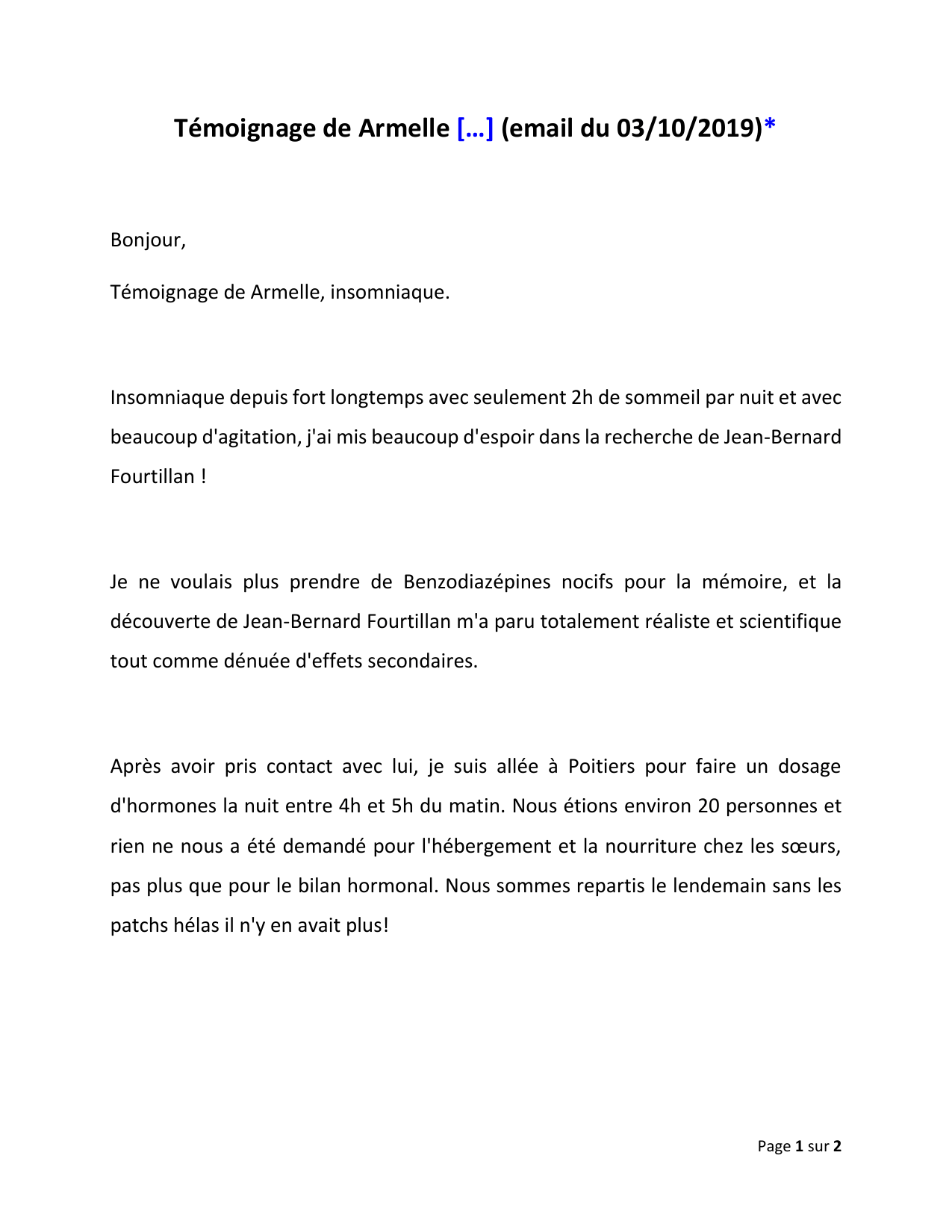 Document Temoignages - Page 255