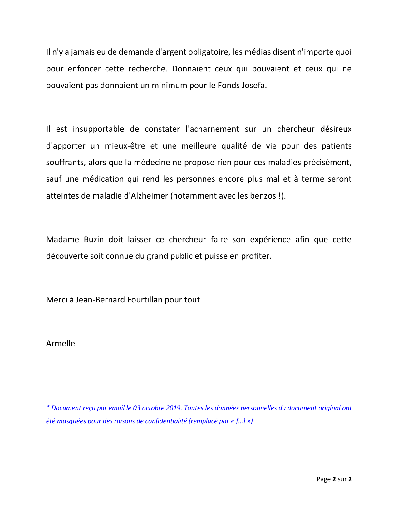 Document Temoignages - Page 256