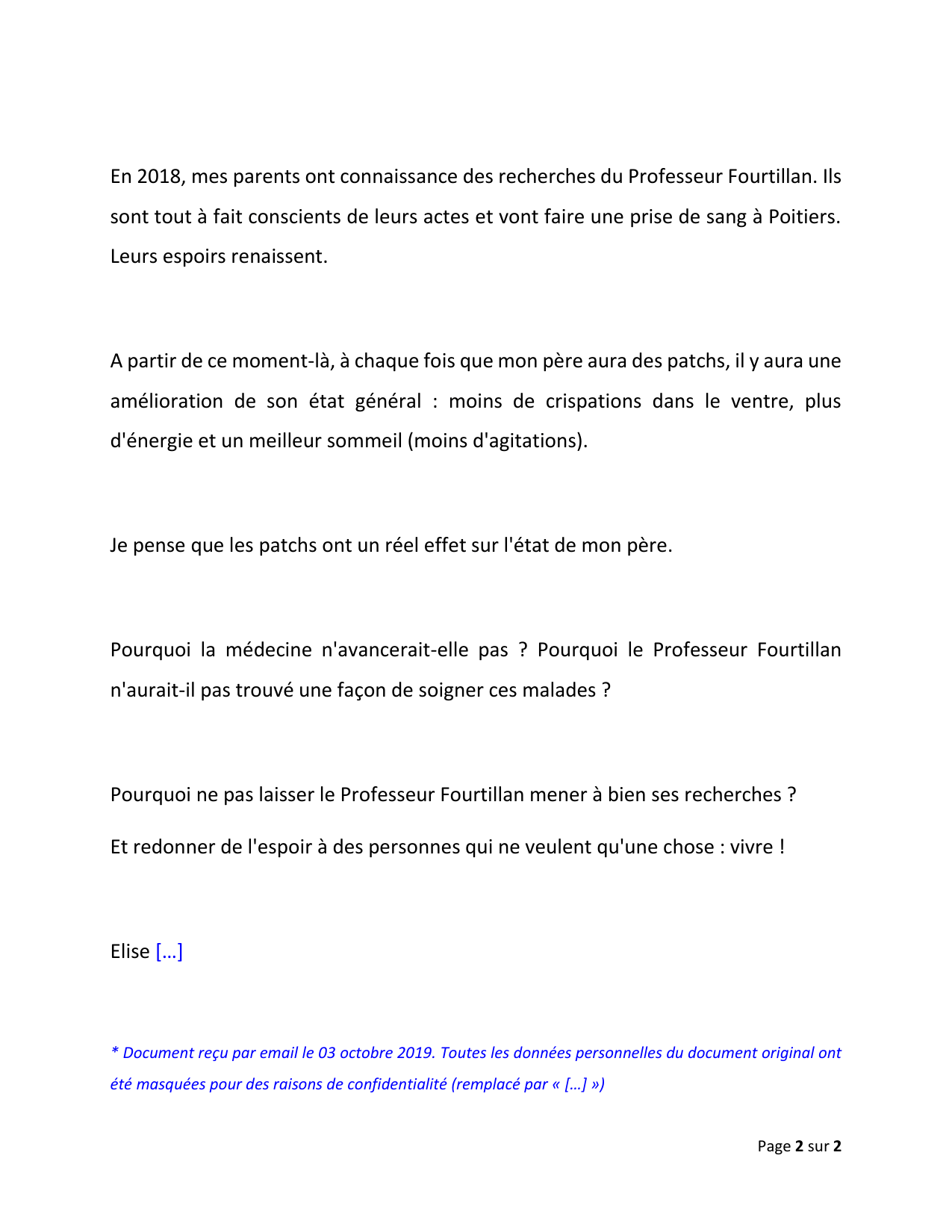 Document Temoignages - Page 264