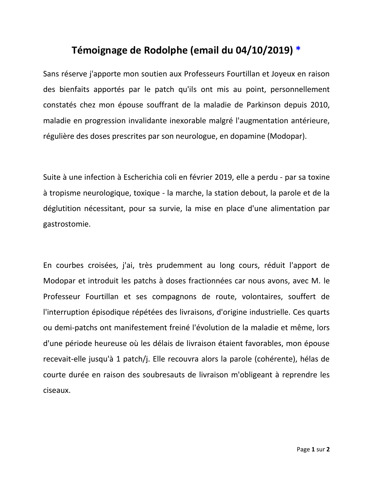 Document Temoignages - Page 276
