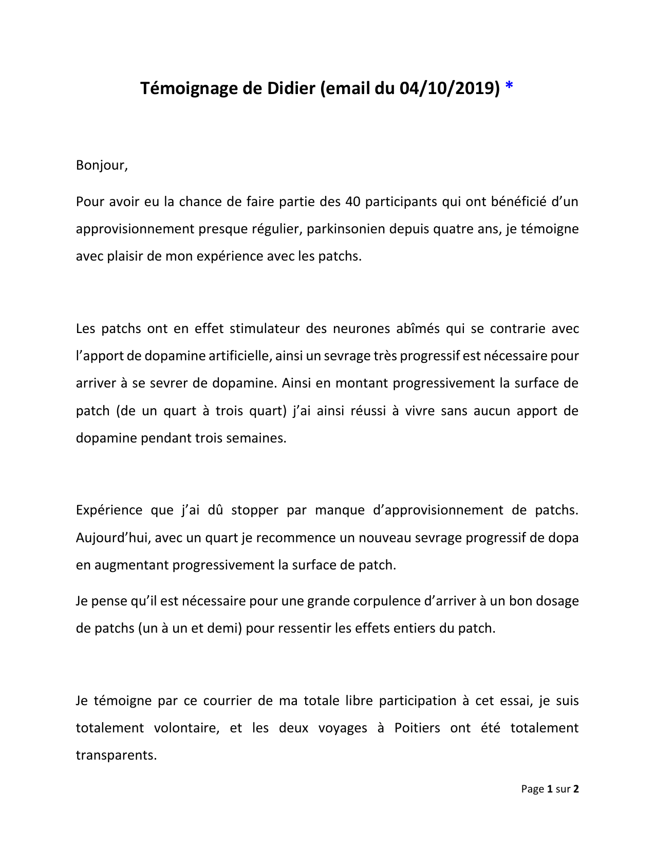 Document Temoignages - Page 280