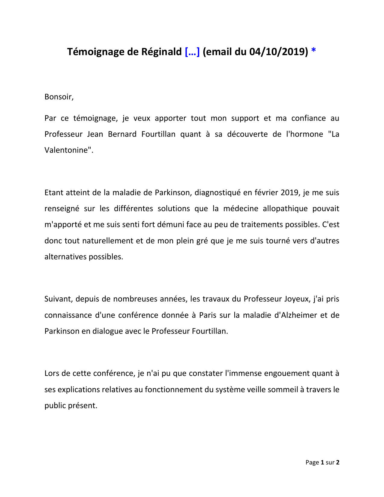 Document Temoignages - Page 294