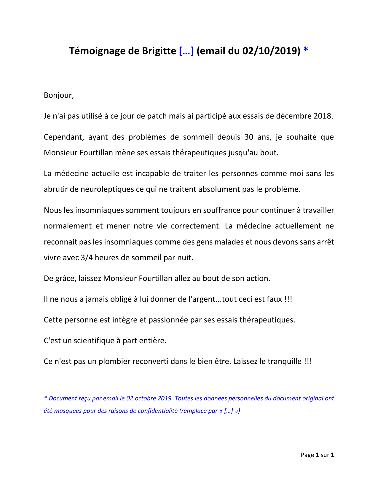 Document Temoignages - Page 313