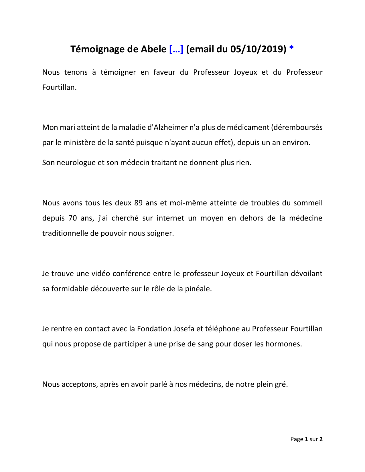 Document Temoignages - Page 316