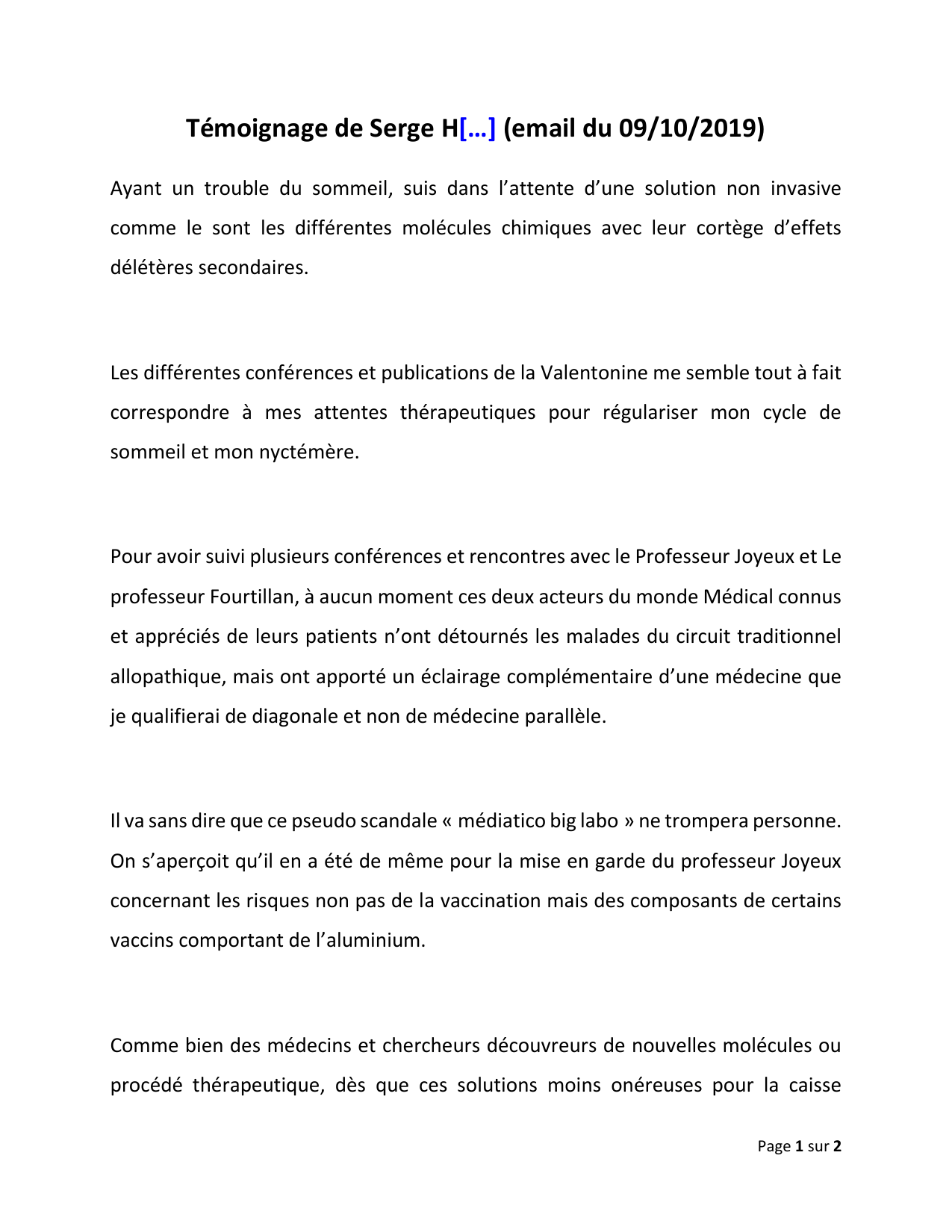 Document Temoignages - Page 364
