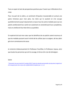 Vignette pour page 204 du document Temoignages