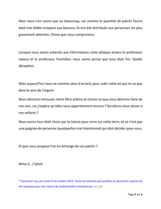 Vignette pour page 245 du document Temoignages