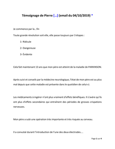 Vignette pour page 290 du document Temoignages