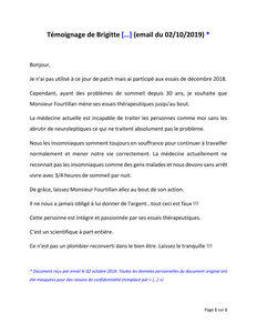 Vignette pour page 313 du document Temoignages
