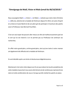 Vignette pour page 320 du document Temoignages