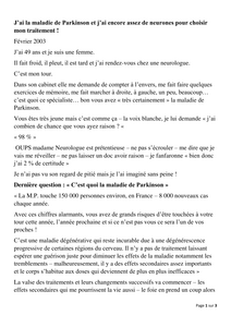 Vignette pour page 7 du document Temoignages